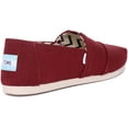 thumbnail image 3 of Toms Alpargata Women's Heritage Canvas Slip On Trainers In Cherry Size 6.5, 3 of 6