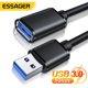 thumbnail image 2 of Essager-Cable de extensión USB 3,0 2,0, Extensor macho a hembra para Smart TV, PS4, Xbox One, portátil, USB 3,0, 2 of 5