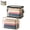 Black+White, variant on Large Heavy Duty Thick Plastic Clear Storage Box - Foldable PVC Bin with Zipper Handles, Stackable Moving Container for Clothes Home Camping