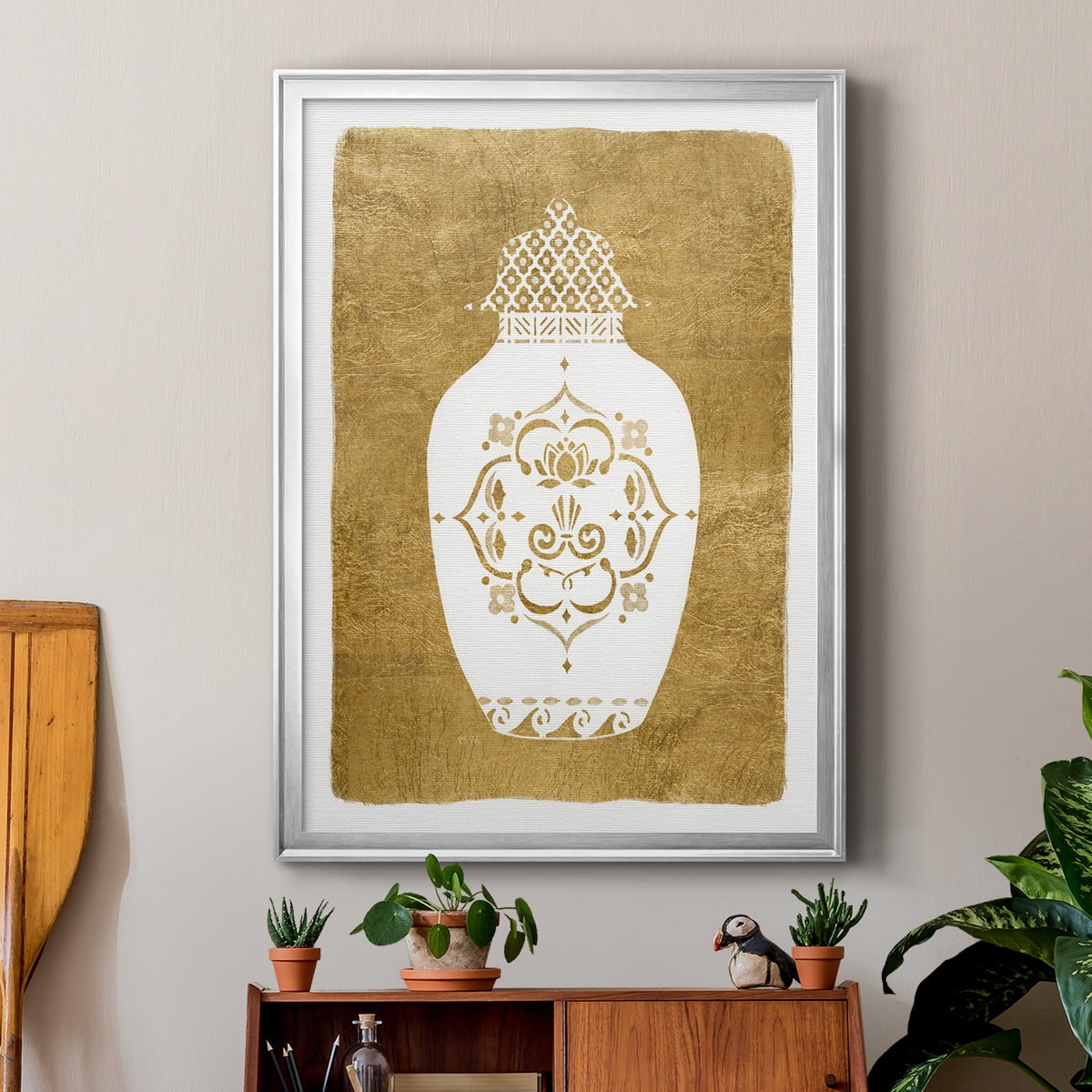 Golden Urn I Premium Classic Framed Print - Ready to Hang