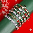 thumbnail image 2 of Paquete de 6 Pulseras de Navidad: Pilas Estilo Caramelo Joy & Merry para Mujer y Adolescentes - Regalos de Navidad Perfectos - de 3 Años a Adulto, 2 of 6