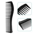 thumbnail image 3 of Peine para el cabello Unique Bargains de dientes anchos 2uds negro, 3 of 7