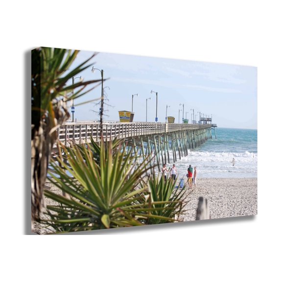 Clark Boardwalk Canvas Print