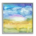 thumbnail image 4 of Stupell Industries Ombre Rainbow Abstract Landscape Watercolor Details Painting Gray Framed Art Print Wall Art, Design by Elvira Errico, 4 of 5
