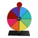 thumbnail image 4 of Rueda giratoria 8 Slots versátiles versátiles de mesa portátil portátil juego de rotación de ruleta suministros de bricolaje para fiestas cumpleaños Base negra, 4 of 8