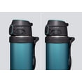 thumbnail image 3 of Zojirushi SM-QHE60GK, taza de acero inoxidable Flip-and-Go, 20 onzas, color verde azulado, 3 of 5