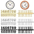 thumbnail image 1 of Billuyoard 6 Pieces Plastic Roman Arabic Clock Accessories Parts Repairing Office Number Indoor Watch Portable DIY Replacement Kit Decoración del hogar Billuyoard BFH000190-00, 1 of 6
