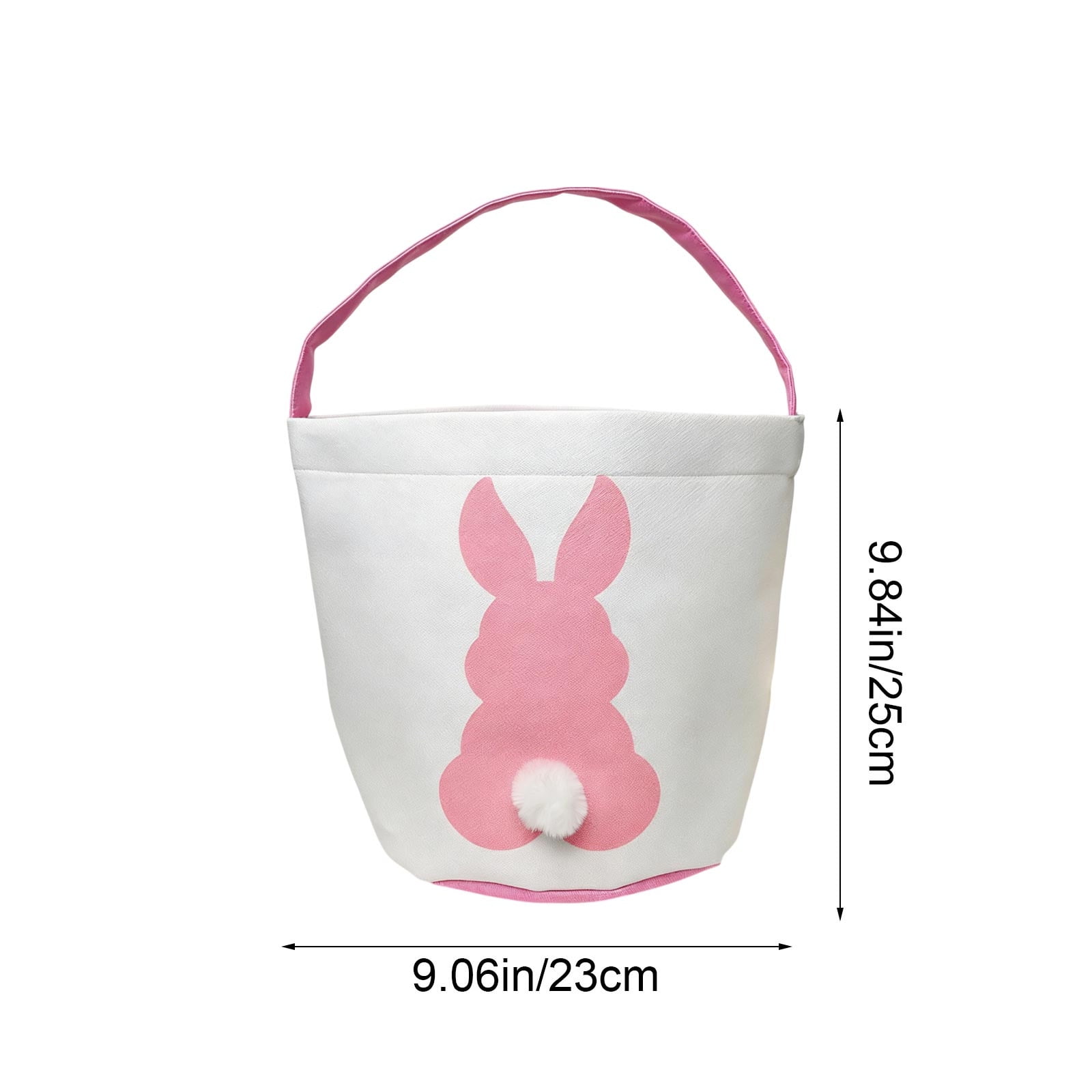 Easter Decorations Rabbits Bag Easter Small Bag Children's Easter Tote Bag Gift Snacks Candy Easter Egg Canvas Bag Easter Basket Essentials