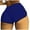 Blue, variant on Loopsun Summer Shorts for Women, Fashion Sexy Womens Solid Casual Shorts High Waisted Ladies Shorts Army Green L