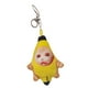 thumbnail image 4 of Llaveros de peluche de gato plátano, colgante de llave de peluche con sonido suave de dibujos animados para graduación, monedero, regalos de año Nuevo Llavero estilo B, 4 of 9