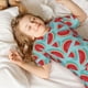 thumbnail image 5 of Balery Watermelon Conjunto de Pijama Infantil de Manga Corta con Estampado – Ropa de Dormir de Algodón Suave-Small, 5 of 6