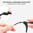 thumbnail image 3 of Antideslizante Gancho para Orejas para Anteojos Cómodo Silicona Elástico Anteojos Puntas de Patillas Retenedor de Manga-para anteojos Gafas de Sol Gafas, Anteojos Deportivos 12 Pares, 3 of 5