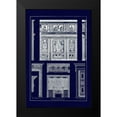 thumbnail image 2 of Buhlmann, J. 17x24 Black Modern Framed Museum Art Print Titled - Wall Paintings and Decoration of the Renaissance (Blueprint), 2 of 5