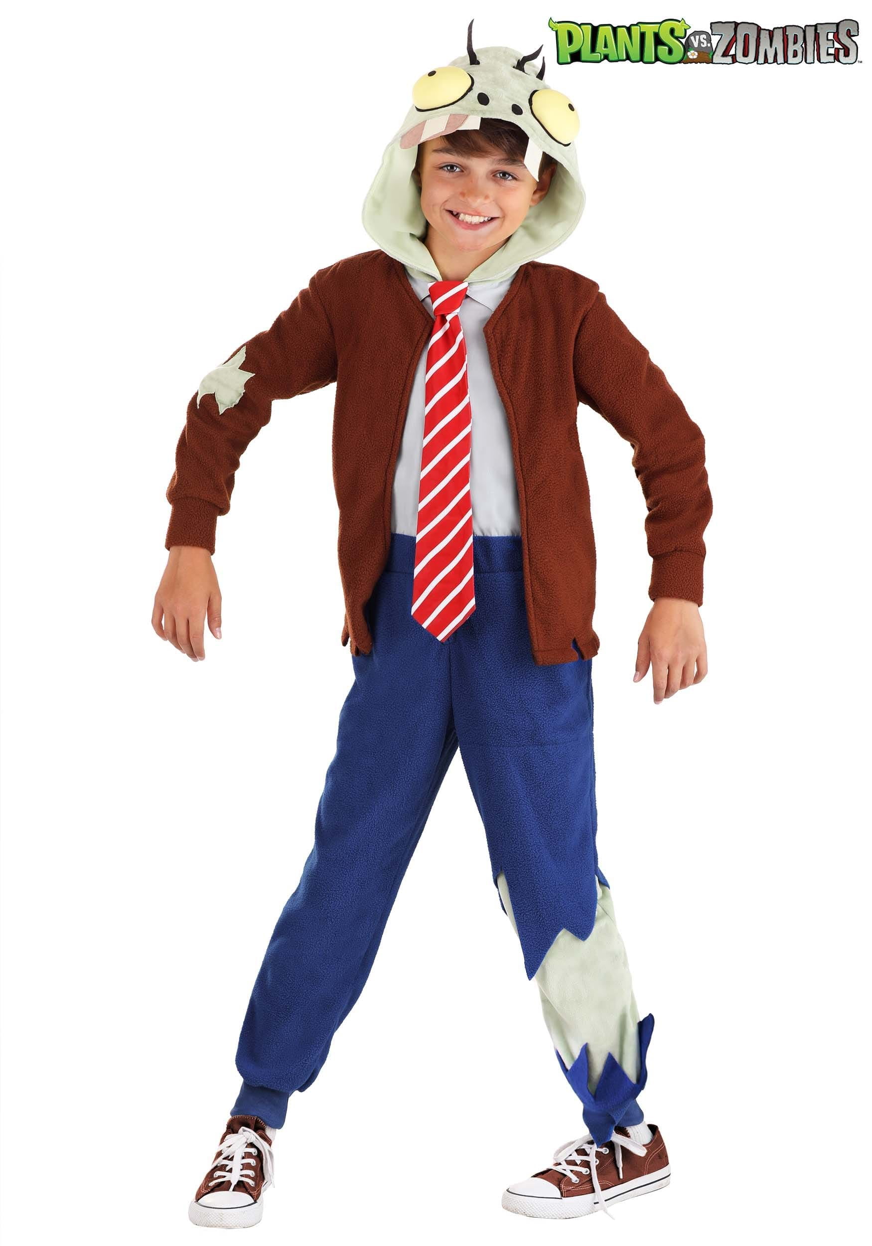 Kid's Plants VS Zombies Zombie Onesie Costume