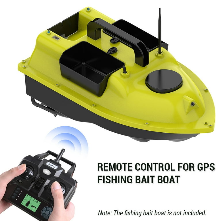 Htovila D18b D16b D18e D16e GPS Fishing Bait Boat Remote Control, Model with Reliable Performance for Efficient Fishing, Size: 15.5, Black