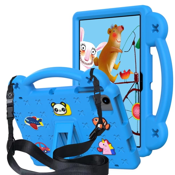 Funda para Tablet YRH Revvl Tab 2 10.1" para Niños en EVA Azul