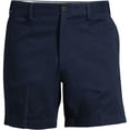 thumbnail image 3 of Lands' End Men's No Iron 6" Comfort Waist Plain Front Chino Short, 3 of 3