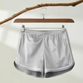 thumbnail image 2 of iHPH7 Booty Shorts for Women, Athletic Shorts for Women, Gym Shorts Women, Summer Shorts for Women, Workout Shorts Women, Silver S, 2 of 8