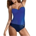 thumbnail image 2 of Women's One Piece Swimsuit Mesh Transparent Suspender Sexy Swimsuit Bathing Suit for Women, 2 of 3