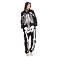 thumbnail image 1 of Hooded Adult Onesies Skeleton, 1 of 11