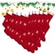 thumbnail image 1 of Medias de Punto, Medias de Lana, Letras Bordadas, Bolsa de Regalo para Dulces Infantiles, Bolsa de Regalo para Medias Navideñas, 1 of 7