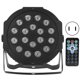 thumbnail image 1 of Luces de control de sonido RGB de luz de escenario con chip de 18 LED para DJ Club Bar Wedding Show 100-240V, 1 of 8