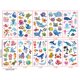 thumbnail image 3 of Niños Tatuaje Temporal Tatuaje 3D Impermeable Marine Life Body Sticker Colorido para Hombres Mujeres Niños Ndcxsfigh Libre de BPA, 3 of 3