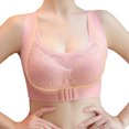 thumbnail image 6 of IROINNID Women's Bras Wire-Free Solid Lace Wrapped Chest Ice Silk Traceless Vest Thin Non Steel Ring Gathered Underwear, 6 of 8