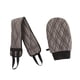thumbnail image 1 of 2 guantes de ducha para fregar la espalda, ideales para usar en casa o para viajes. gris oscuro, 1 of 9