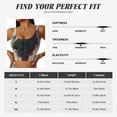 thumbnail image 4 of Rateoe Colorful Ink Cute Horse Print Womens' Sports Bras Scoop Neck Sports Vest- Padded U Back Seamless High Impact Support, 4 of 7