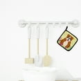 thumbnail image 3 of Caroline's Treasures Easter English Bulldog Red Pair of Pot Holders, 3 of 3