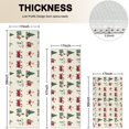 thumbnail image 4 of Beige Christmas Santa and Train Pattern Kitchen Rugs Sets Of 3,Kitchen Runner Rugs Non Skid Washable,Decorative Kitchen Floor Mats for Kitchen,Sink,Laundry,17"x30"+ 17"x47" + 17"x59", 4 of 6