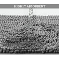 thumbnail image 2 of LuxUrux Bathroom Rugs Non Slip Super Soft Chenille Luxury Bath Mat Contour Set, Soft Plush Shower Rug +Toilet Mat., 2 of 6