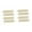 Gold, variant on Lipstore 100 Pieces Christmas Ornament Hooks Decor for Festival Valentine's Day Party Gold