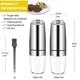 thumbnail image 2 of Electric Salt and Pepper Grinder Set|2PCS with Gravity Sensor, LED Light, Adjustable Coarseness, 2 of 5