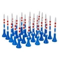 thumbnail image 1 of Visland Golf Tees Unbreakable Plastic Golf Tees Reduces Friction Side Spin Golf Accessories USA Flag Pattern Long Golf Tees Bulk, 1 of 8