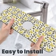 thumbnail image 6 of Pofeuu Leopard And Butterfly Print Splash Guard for Sink Faucet Sink Gadgets-Splash Guard Behind Faucet Drip Catcher for Kitchen, Bathroom,Sink Mat, 6 of 7