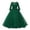 V-Dark Green727264, variant on Kids Performance Dress Girls Formal Girl Flower Lace Wedding Clothes Children Bowknot Girls Party Gown Dresses Leisure Solid Color O-Neck Sundress For Play Birthday Holiday