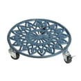 thumbnail image 3 of Dickly Support Roulant pour Plantes Terrasse Jardin Salon Patio Intérieur Extérieur avec Roues Bleu, 3 of 8