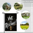 thumbnail image 7 of Vive La Resistance Subtle Liberal Protest Garden Flags,12x18 in Double Sided Yard Flag Tapestry Decoration Home Holiday Farmhouse Outside, 7 of 7