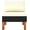 Black, variant on Patio Sofa with Poly Rattan and Solid Eucalyptus Wood, PE Rattan Sofa with Powder-Coated Steel Frame and Removable Cushion Covers