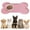 Pink, variant on Dog Food Mat Anti-Slip Silicone Dog Bowl Mat Thicker Pet Placemat Waterproof Cat Feeder Pad with Raised Edge Puppy Kitten Feeding Mats Suitable Small Medium-Sized,Beige 10" x 20"