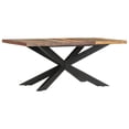 thumbnail image 5 of vidaXL Dining Table 180x90x76 cm Solid Reclaimed Wood, 5 of 5
