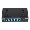 thumbnail image 4 of TRENDnet TPE P521ES - Switch - Intelligent - 1 x 10/100/1000 (PoE+ Entrée) + 2 x 10/100/1000 (PoE) + 2 x 10/100/1000 - de Bureau - PoE+ (18 W) - Conforme TAA, 4 of 4