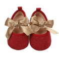 thumbnail image 2 of Wangsaura Princess Bowknot Shoelace Hook Baby Hollow Walker, 2 of 10