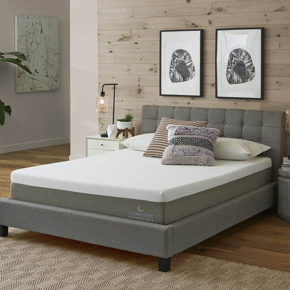 Comfort Essentials EverGel 12" Queen Gel Memory Foam Mattress, Full