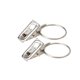 thumbnail image 5 of Clips de barra de cortina de ducha de ventana de acero inoxidable 20 piezas anillos Clips de cortinas Tmvgtek Oficina Multiescena Multifunción, 5 of 6