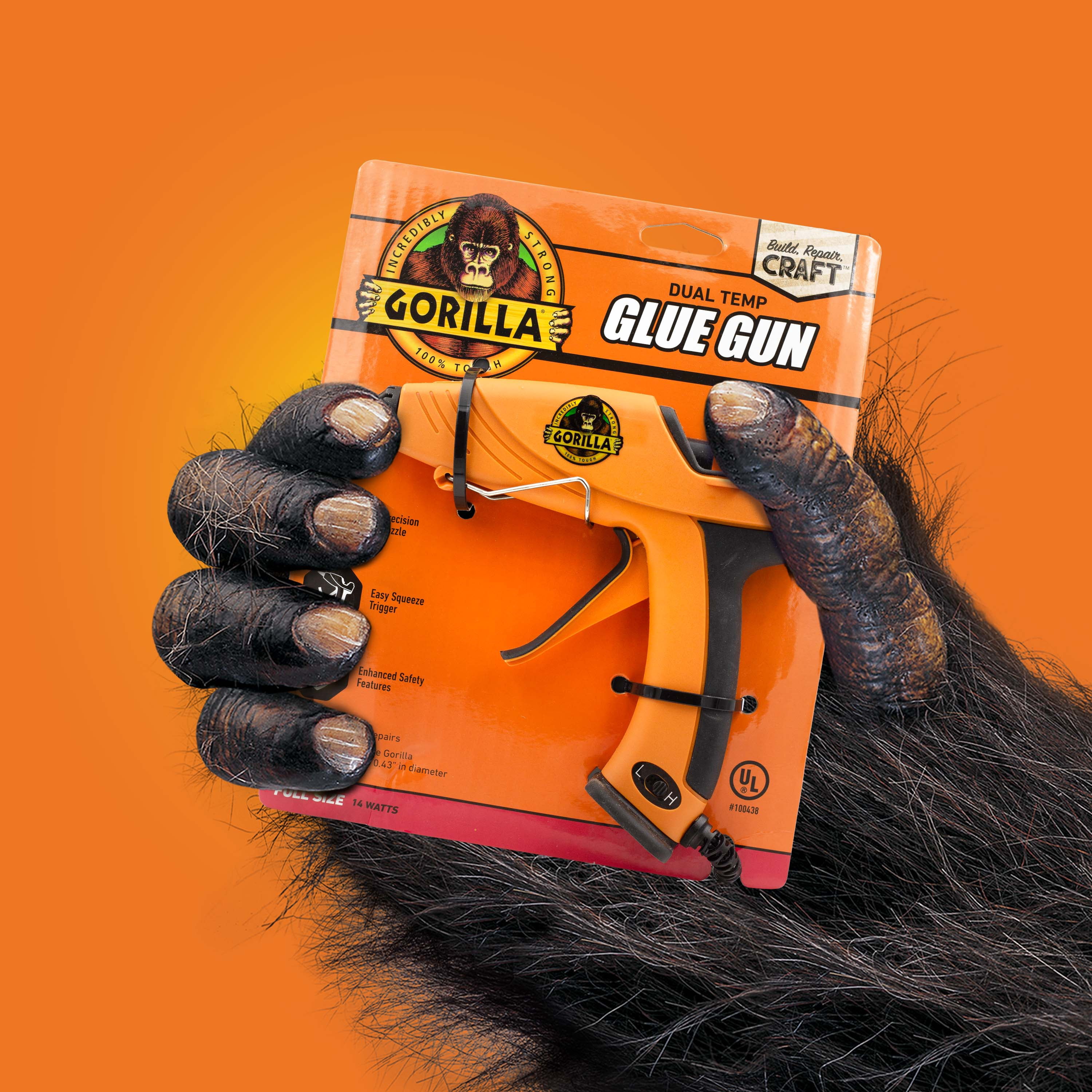 Gorilla Glue Dual Temp Full-Size Hot Glue Gun