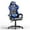 【Z】Blue, variant on Soontrans Gaming Chair with Massage, High Back Computer Gamer Chair for Adults and s, Ergonomic Game Chair with Adjustable Headrest and Lumbar Support (Grey)