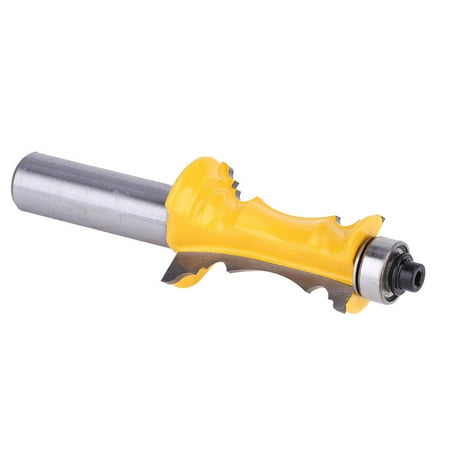 

Woodworking Tool Woodworking Milling Cutter Trimming Bit Small Size Router Bit Frame Door Cabinet Heat Resistant Woodworking Router Bit